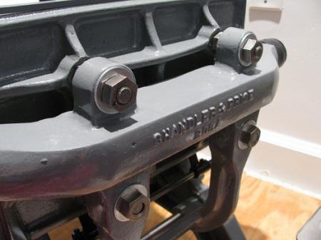 image: now, WHICH bolts do i actually adjust to move the platen, and in which order?