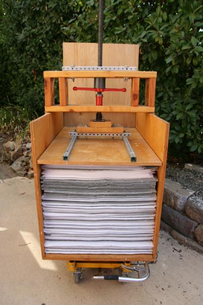 Paper Making Equipment: 24 x 36 Dry Box (Used), Briar Press