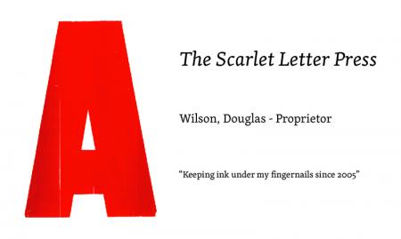 image: The Scarlet Letter Press