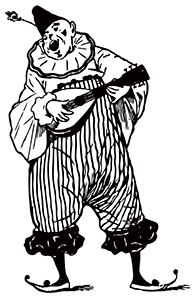 image: Clown mandolin